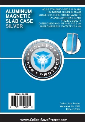 CSP PSA SLAB Aluminum Magnetic CASE -SILVER