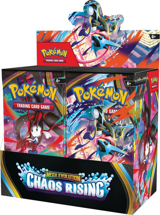 POKEMON: Chaos Rising Booster Box - ME04: Chaos Rising