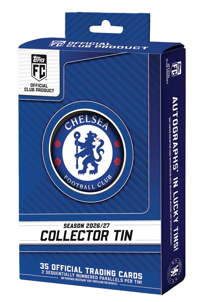 2026-27 Topps Soccer Chelsea FC Club Collector Tin