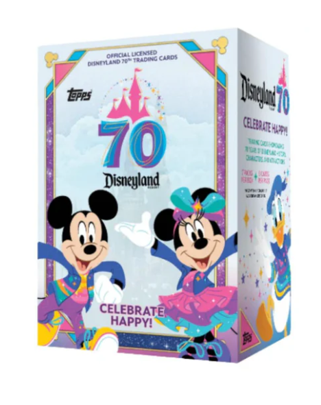 2025 Topps Disneyland 70th Anniversary Value Box Blaster