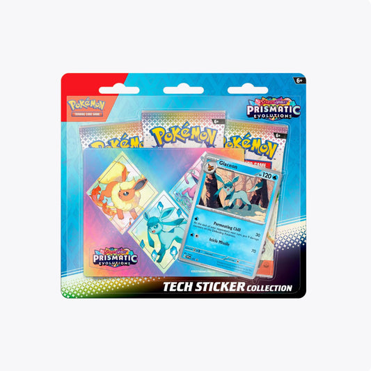 Pokémon Scarlet & Violet Prismatic Evolutions Tech Sticker (Glaceon)