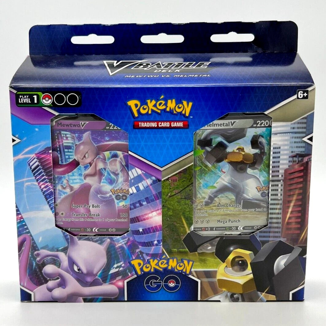 Pokémon GO Mewtwo vs. Melmetal V Battle Deck