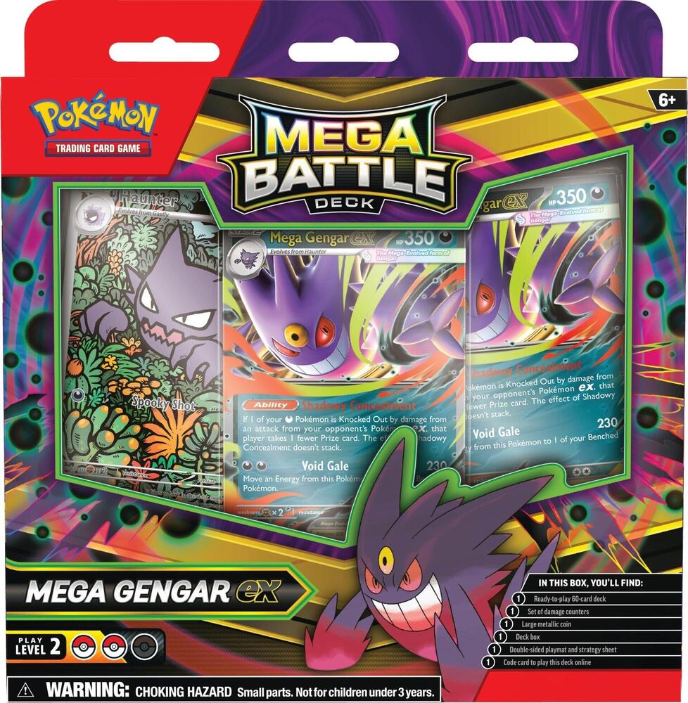 Pokémon Mega Battle Deck - Mega Gengar Ex