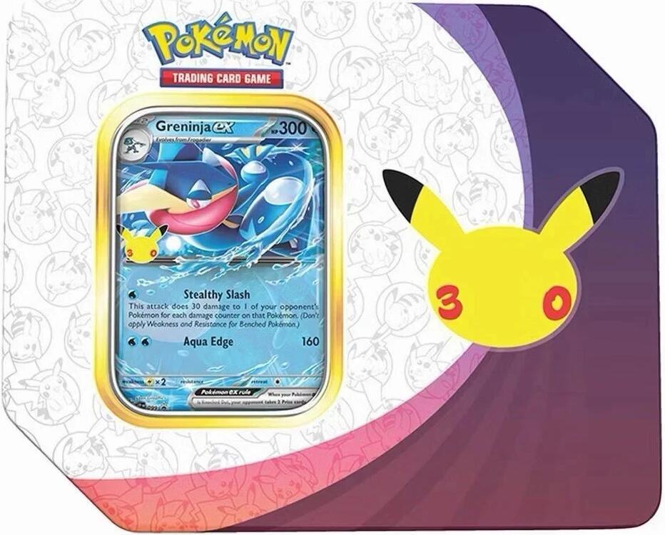 Pokemon - 30th Celebration ex Tin [Greninja ex]