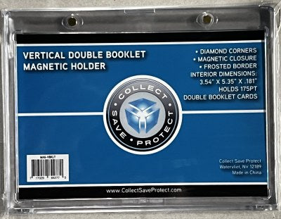 CSP MAGNETIC VERTICAL BOOKLET CARD HOLDER