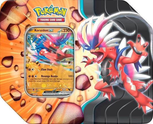POKEMON - Slashing Legends Tin [Koraidon ex] - Miscellaneous Cards & Products