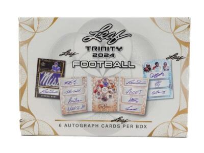 Leaf 2024 Trinity Football Hobby Box