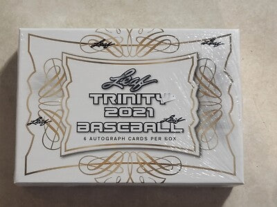 Leaf Trinity 2021 Baseball 6 Auto Box