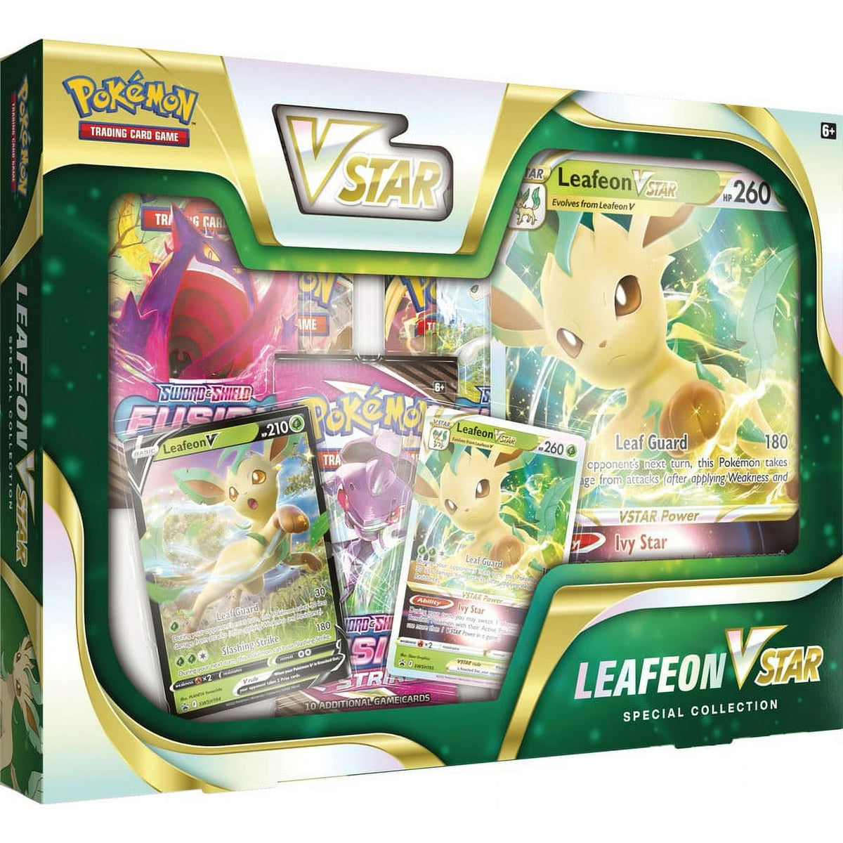 Pokémon TCG: Leafeon VSTAR Special Collection Box