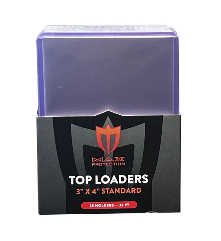 Ultra Max Pro 35pt Trading Card Toploaders | Crystal Clear Holders