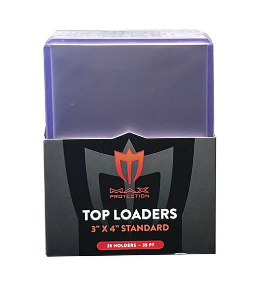 Ultra Max Pro 35pt Trading Card Toploaders | Crystal Clear Holders