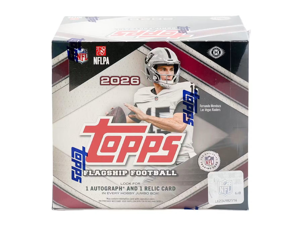 2026 Topps Football Flagship Jumbo Box