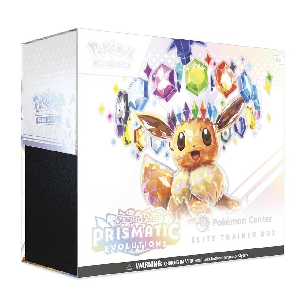 Pokemon - Prismatic Evolutions Pokemon Center Elite Trainer Box (Exclusive) - W/Acrylic Case