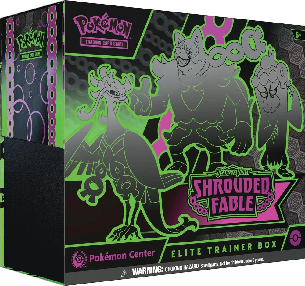 Pokémon Center Scarlet & Violet Shrouded Fable Elite Trainer Box