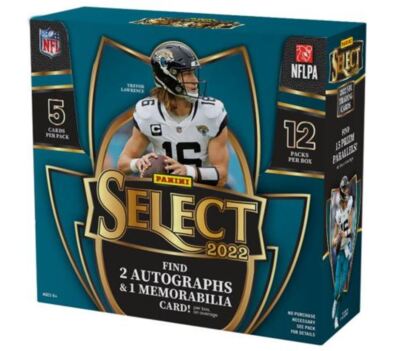 Panini 2022 Select Football Hobby Box