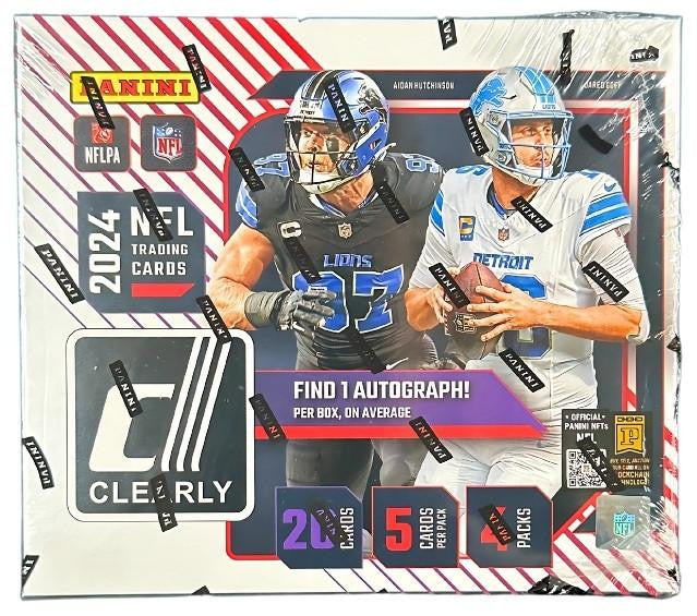 Panini 2024 Clearly Donruss Football Hobby Box