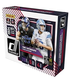Panini 2024 Clearly Donruss Football Hobby Box