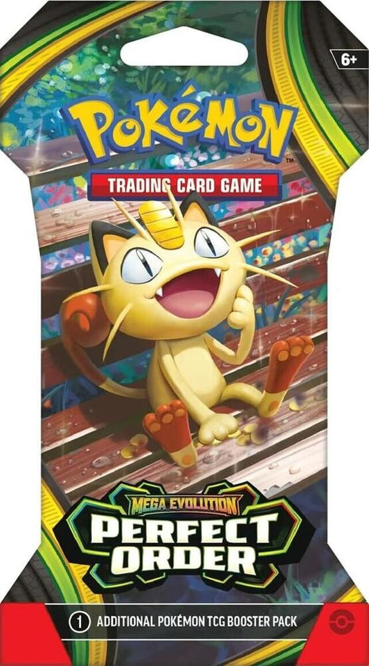 Perfect Order Sleeved Booster Pack - ME03: Perfect Order