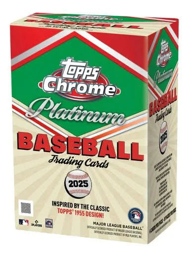 2025 Topps Chrome Platinum Anniversary Baseball Value Blaster Box
