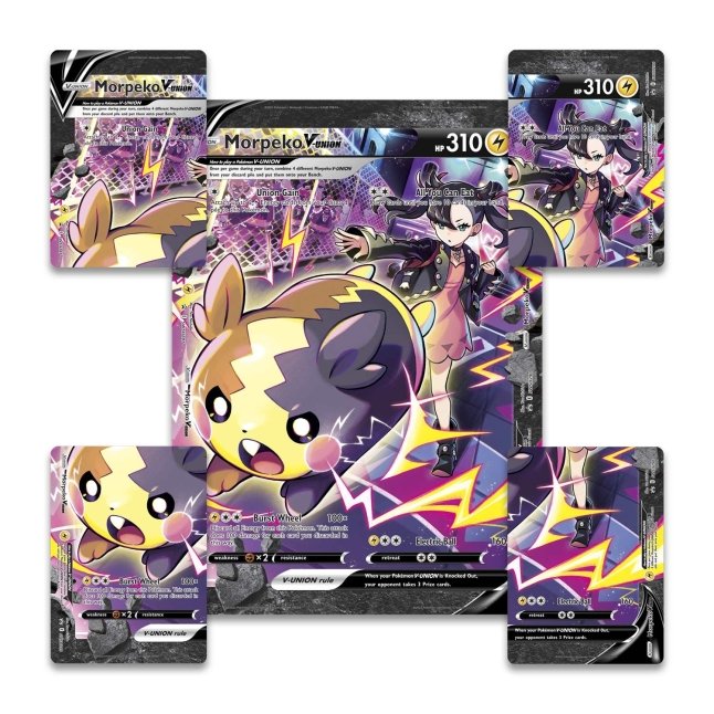Pokémon Crown Zenith Morpeko V-Union Box