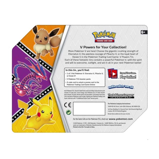 Pokémon V Powers Tin (Eternatus V)