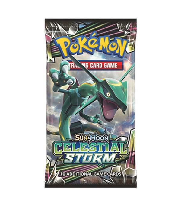 Pokemon Celestial Storm Sun & Moon Booster Pack - Art Varies
