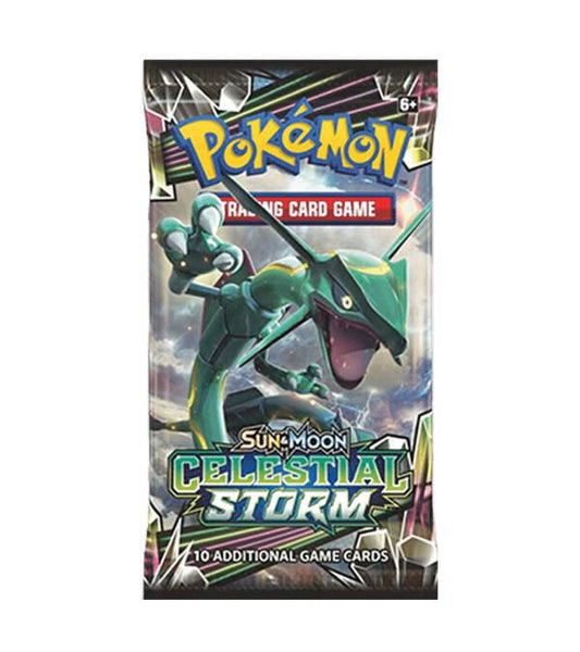 Pokemon Celestial Storm Sun & Moon Booster Pack - Art Varies