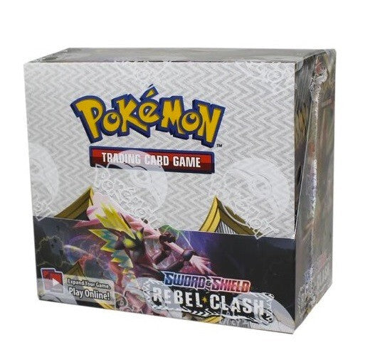 Pokemon Rebel Clash Booster Box Trading Card Game