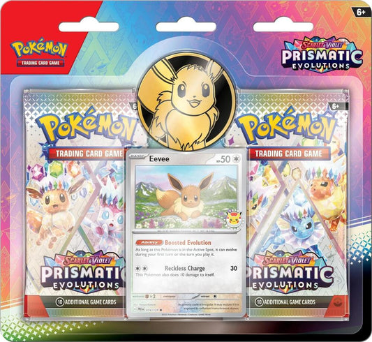 Pokemon - Prismatic Evolutions 2-Pack Blister [Eevee] - SV: Prismatic Evolutions
