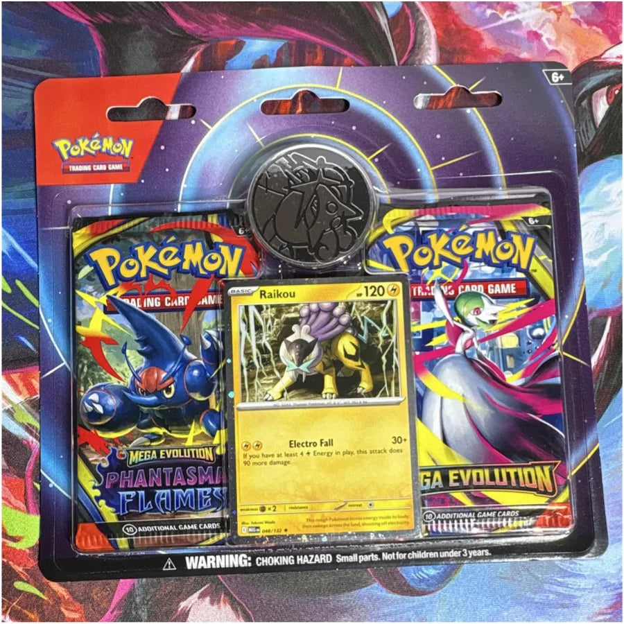 Pokemon 2-Pack Blister [Raikou] Mega + Phantasmal