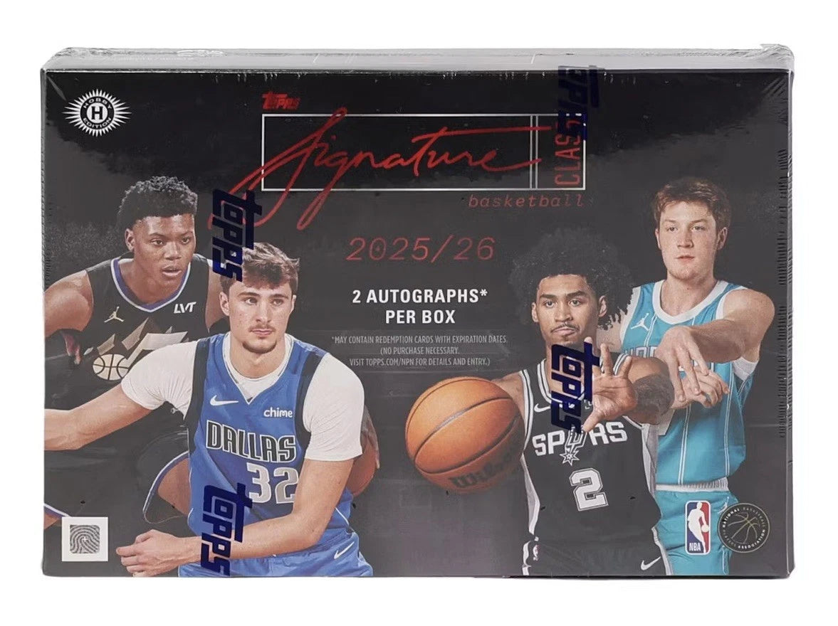 2025-26 Topps Signature Class Basketball Hobby Box