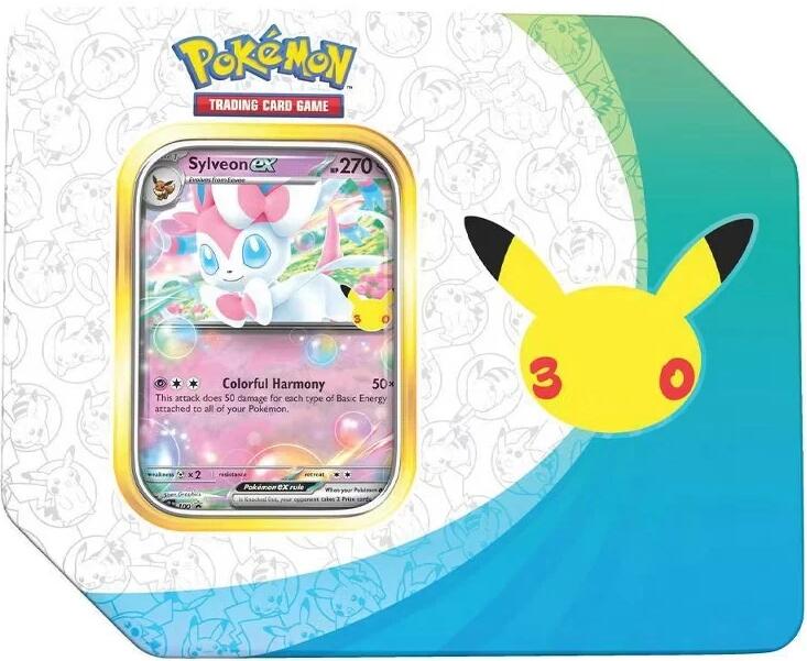 Pokemon - 30th Celebration ex Tin [Sylveon ex]