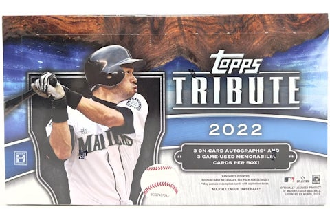Topps 2022 Tribute Baseball Hobby Box