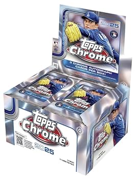 Topps 2023 Chrome Baseball Jumbo Box - 3 Autographs