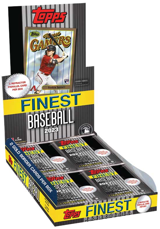 Topps 2023 Finest Flashbacks Baseball Card Hobby Box