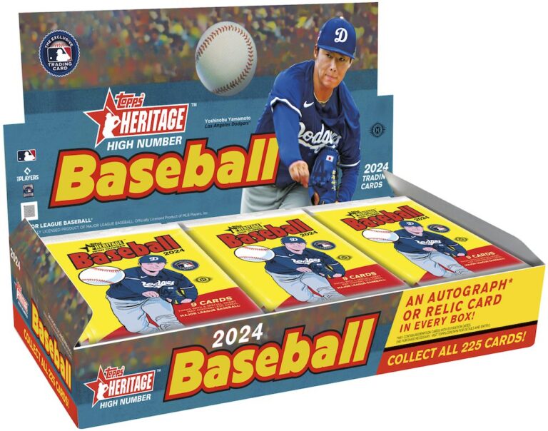 Topps 2024 Heritage High Number Hobby Box