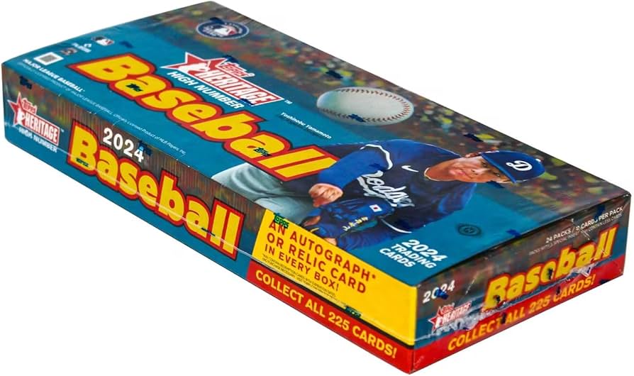 Topps 2024 Heritage High Number Hobby Box