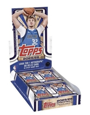 Topps 2025-26 Basketball Hobby Box