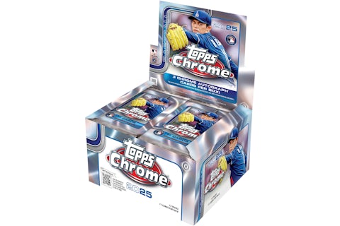 Topps 2025 Chrome Baseball Jumbo Hobby Pack