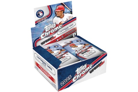 Topps 2025 Chrome Update Series Baseball 11 Card Jumbo Pack