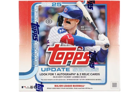 Topps 2025 Update Series Baseball Hobby Jumbo Box