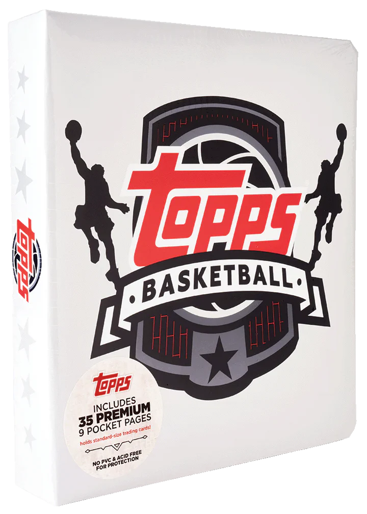 Topps Flagship Basketball Binder w/35 Sheets