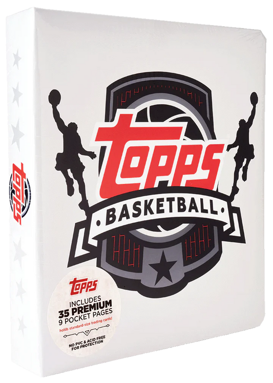 Topps Flagship Basketball Binder w/35 Sheets