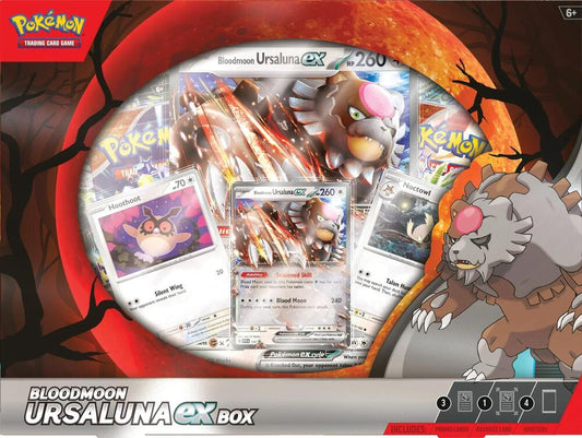 Pokemona - Bloodmoon Ursaluna ex Box - Miscellaneous Cards & Products