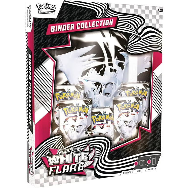Pokemon Scarlet & Violet White Flare Binder Collection Pack of 1