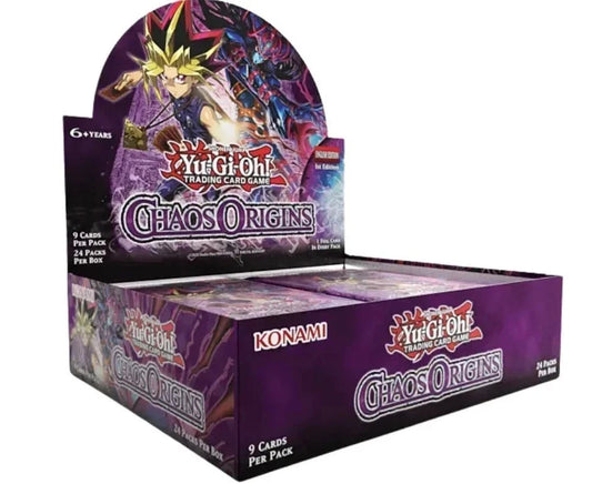 Yu-Gi-Oh Chaos Origins Booster Box 24 Packs Konami English Sealed