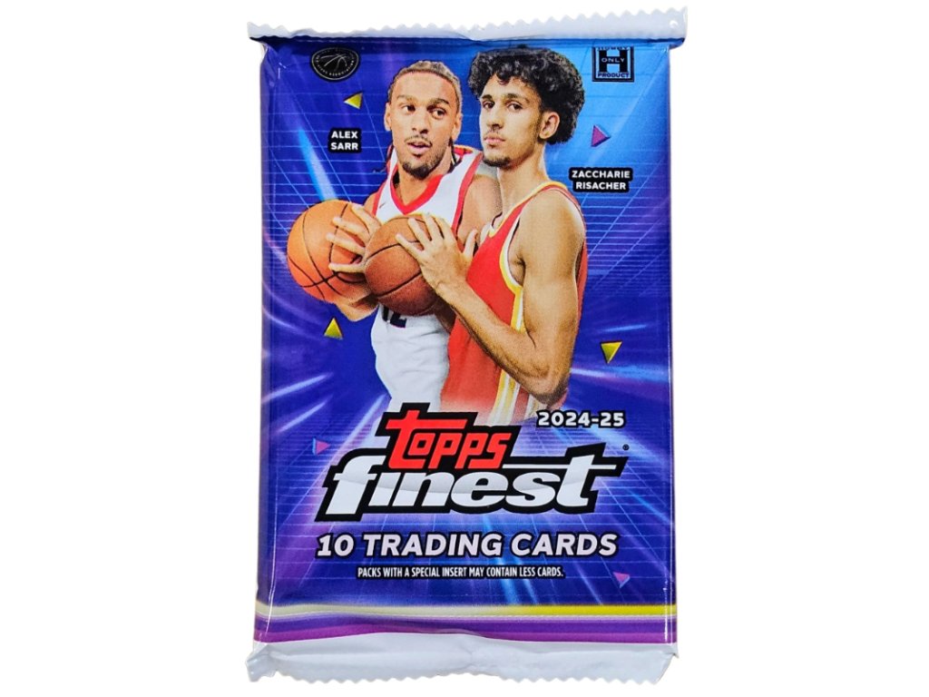 Topps Finest 2024-2025 Basketball Hobby Booster Pack