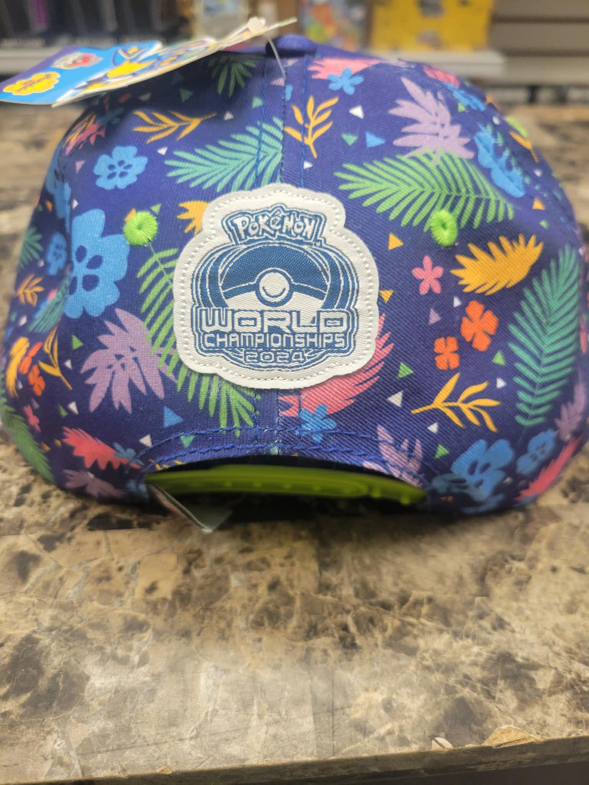 Pokemon Cap WCS 2024 Honolulu Pikachu Blue New with Tag RARE!