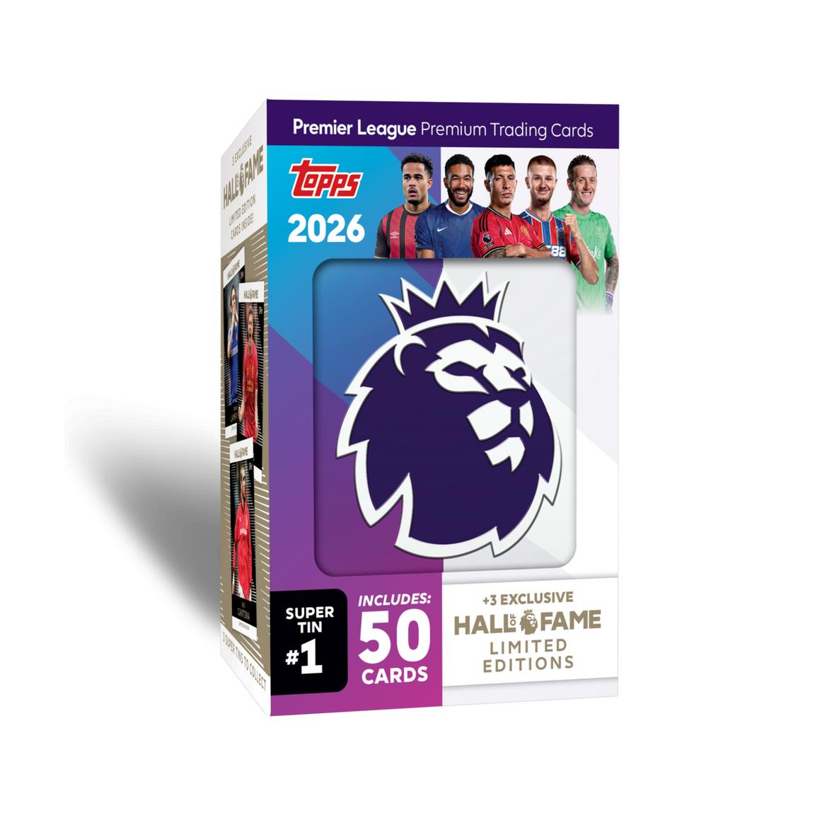 2025-26 Topps Premier League Soccer Tin - Variations