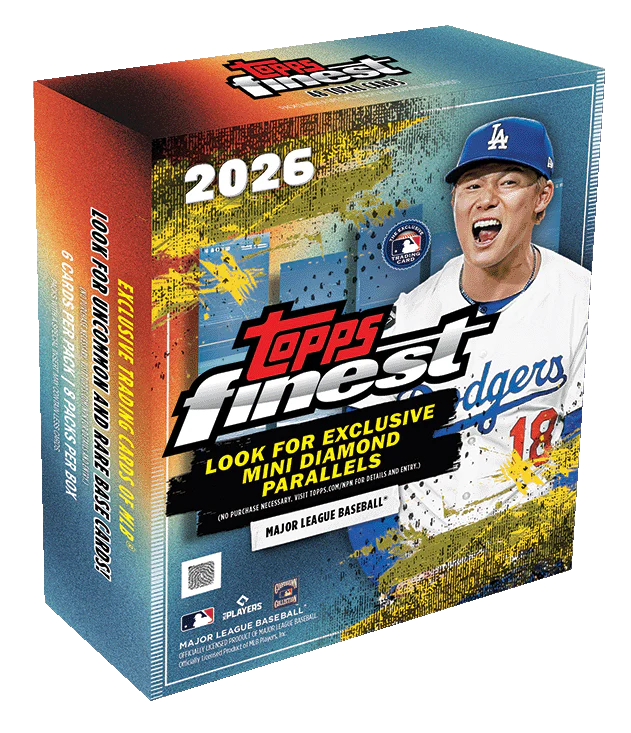 2026 Topps Finest Baseball Mega Box